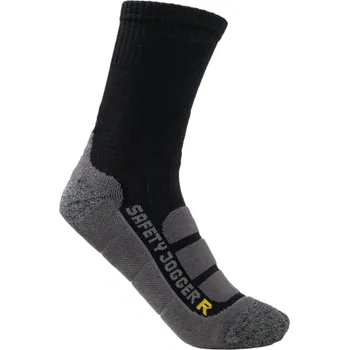 Pracovní obuv SAFETY JOGGER Ponožky BAMBOO bal.2 páry, černo-šedé, Safety Jogger, Barva čierna, Velikost 44