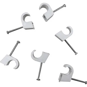 Příchytka kabelová EM 7 - 13 mm šedá, balení 100 ks