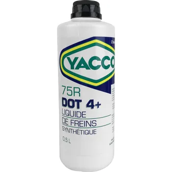 Brzdová kapalina YACCO 75 R DOT 4+, YACCO (500 ml) YACCO MY 6255