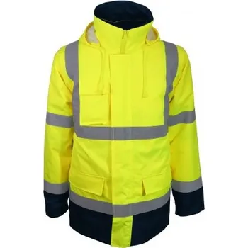 SAS Singer Freres Pánská reflexní bunda SINGER PACA HV 4v1, žluto-modrá, Barva žlto-modrá, Velikost M