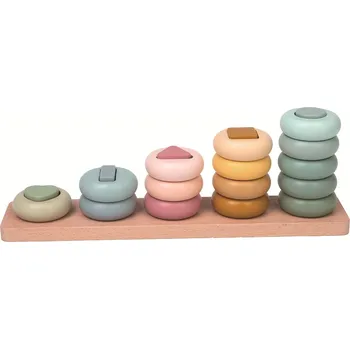 Dřevěná hračka 2Kids Toys Nasazování tvarů