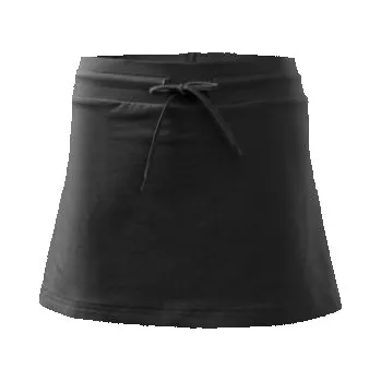 Dámská sukně Malfini Dámská sukně SKIRT 2v1, černá, Barva čierna, Velikost S