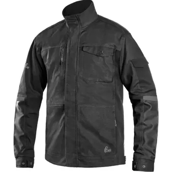 pracovní blůza CANIS Pánská blůza CXS STRETCH, černá, Barva čierna, Velikost 52