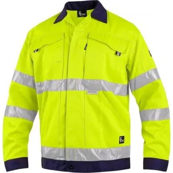 CANIS Pánská reflexní blůza NORWICH, žluto-modrá (DOPRODEJ), Barva žlto-modrá, Velikost 60