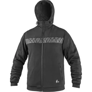 CANIS Pánská zimní bunda CXS MESA, černá, Barva čierna, Velikost XXL