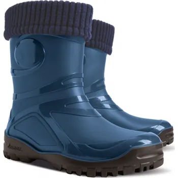 Pánské holínky DEMAR Zateplené holínky YOUNG FUR A, modré, Velikost 41