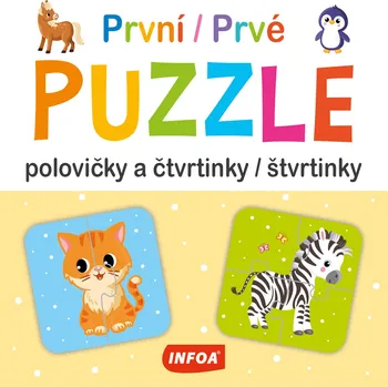 Puzzle První puzzle - Polovičky a čtvrtinky / Prvé puzzle - Polovičky a štvrtinky