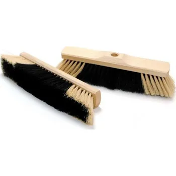 JUTEL Smeták dřevěný 30 cm, se závitem, jemný vlas