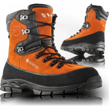 Pracovní obuv VM IMPORT Bezpečnostní poloholenová protipořezová obuv CURYCH S7L s GORE-TEX® membránou, VM obuv, Velikost 45