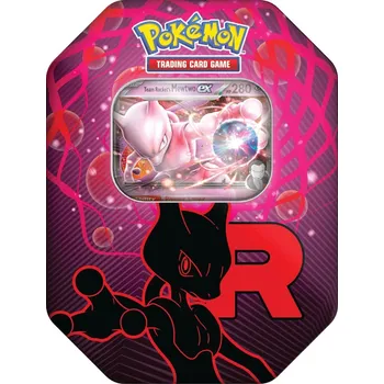 Sběratelská karetní hra Pokémon TCG Team Rocket Tin Mewtwo ex