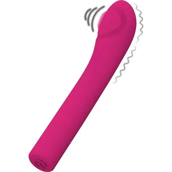 Vibrátor Romant Thumper vibrátor na G-bod s pulzací růžový