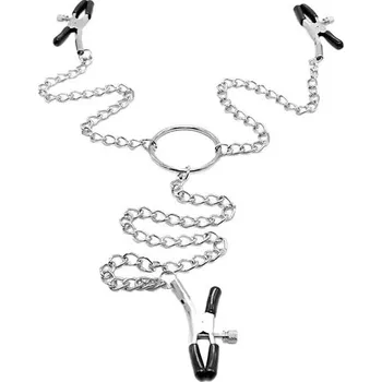 BASIC X skřipce na bradavky a klitoris černé