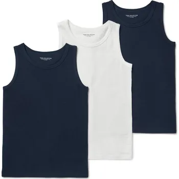 Dívčí tílko 710484 - Tchibo - Dětská tílka - pro kluky - vel. 158/164 - barva: modrá