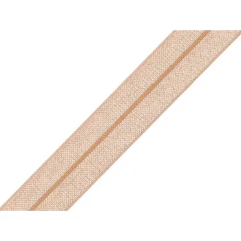 Lemovací pruženka půlená šíře 18 mm, barva 24 tělová