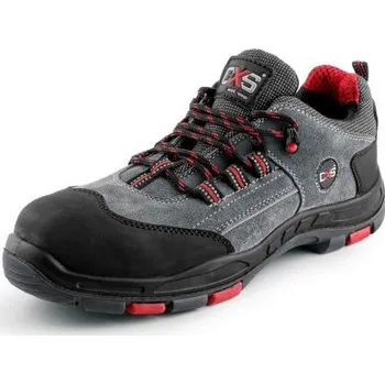 Pracovní obuv CANIS Polobotka ROCK SLATE S1P, šedá, Barva sivá, Velikost 45