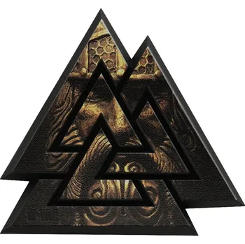 Nášivka Nášivka M-Tac Valknut 3D - černá-coyote