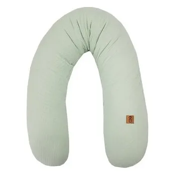 Kojící polštář EKO Polštář ke kojení mušelinový Mint 180 cm