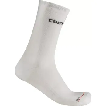 Dámské ponožky CASTELLI Cyklistické ponožky klasické - DICIOTTO SOFT MERINO W - bílá L-XL