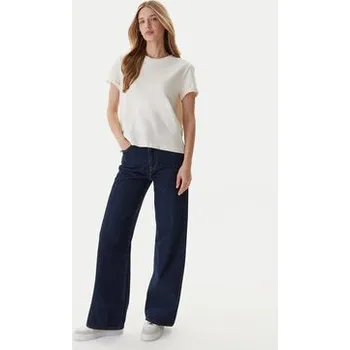 Pánské tričko Mustang T-Shirt Monroe 1016755 Écru Relaxed Fit L