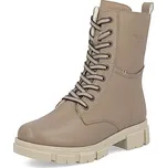 RIEKER dámská kožená kotníková obuv Y7116-20 béžová 39