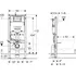 Podomítková nádrž a konstrukce Geberit Duofix 458.103.00.2