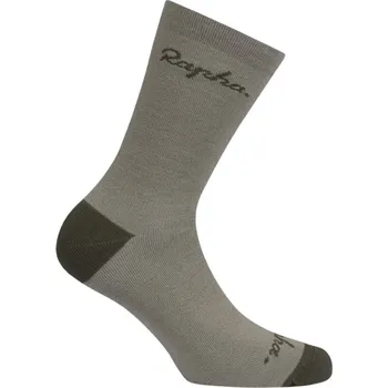 Pánské ponožky Ponožky RAPHA Merino Socks Khaki - L