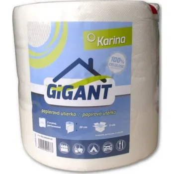 Utěrka CARTA Slovakia Papírová utěrka GIGANT 2vrstvý, 430 útržků