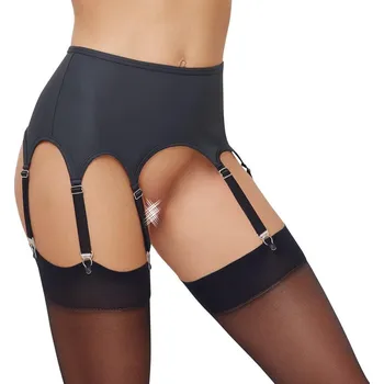 Cottelli Lingerie Podvazkový pás - černý: S