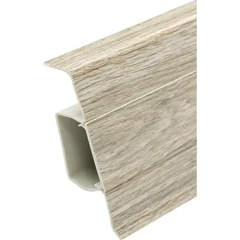 soklová lišta Lišta soklová SLK 60 Q Döllken, 3166 - 2,5m (Elektrikářská podlahová lišta Döllken SLK60 Q lišta 5116545 1137)