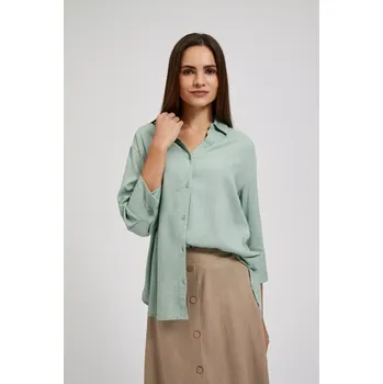 Dámská košile Dámská košile MOODO - olivová Marisse šedá | kaki | světle zelená 2848572