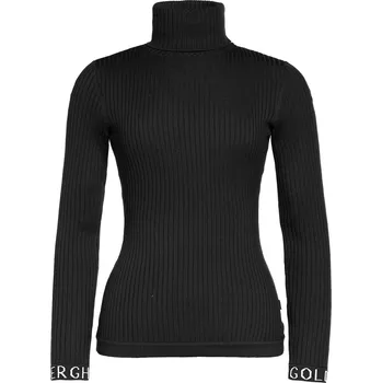 Cyklistické kalhoty Dámský rolák Goldbergh Mira Long Sleeve Knit Sweater Black