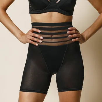 Stahovací kalhotky Tvarující kalhotky panty, intenzivní stažení černá 52