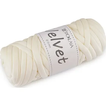 Příze Příze Marshmallow silná Velvet Ø10 mm 500 g