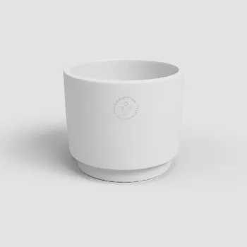 Květináč Květináč ECHO, 17cm, keramika, bílá|WHITE|Artevasi