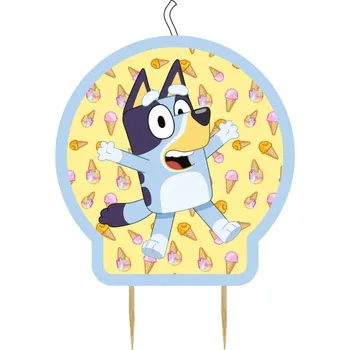 Dortová svíčka Dortová svíčka - Bluey 10 cm