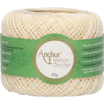 Příze Anchor Mercer Crochet 80tkt 00926 Háčkovací příze