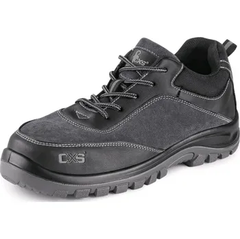 Pracovní obuv CANIS Polobotka PROFIT GAIN S1P, černá, Barva čierno-sivá, Velikost 39