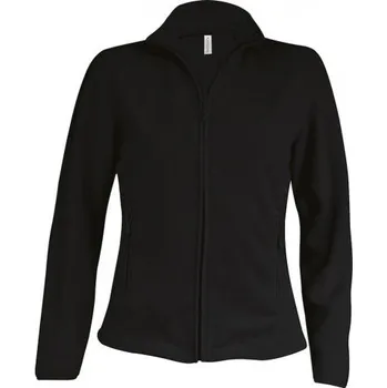 Dámská mikina COTTON Dámská fleecová mikina Kariban K907 MAUREEN, černá, Barva čierna, Velikost XXL