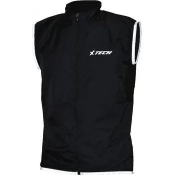 Pánská vesta X TECH Funkční vesta GILET XT253, černá, XTECH, Barva čierna, Velikost S