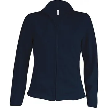 Dámská mikina COTTON Dámská fleecová mikina Kariban K907 MAUREEN, tmavě modrá, Barva tmavomodrá, námorná, Velikost 4XL