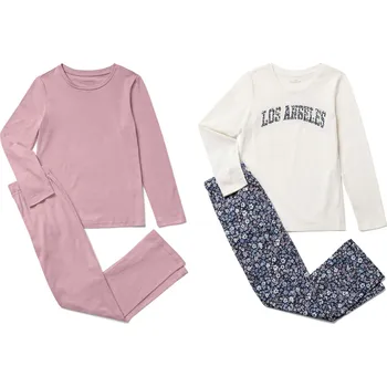 Dívčí oblečení 710497 - Tchibo - Dětská pyžama - pro dívky - vel. 170/176 - barva: bílá