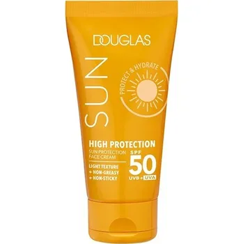 Přípravek na opalování Douglas Collection - Sun Spf 50 Face Cream Opalovací krémy 50 ml unisex