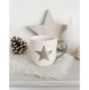 Sinsay - Hrnek s motivem hvězdy - bílá - 197GI-00X - 197GI-00X-ONE