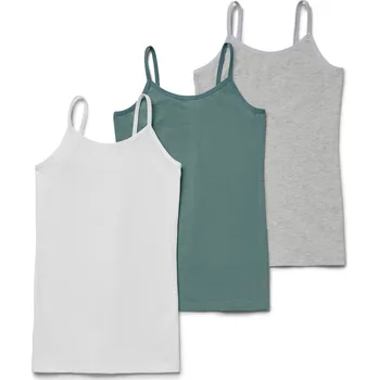 Dívčí tílko 710459 - Tchibo - Dětská tílka - pro dívky - vel. 122/128 - barva: bílá