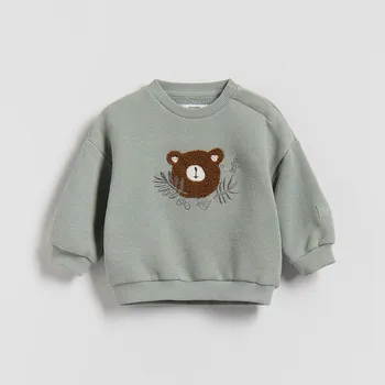 Reserved - Bavlněná mikina - světle zelená - 8223X-70X - 8223X-70X-80