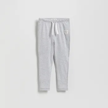 Reserved - Legíny s vysokým podílem bavlny a nášivkou - béžová - 173FI-08M - 173FI-08M-110