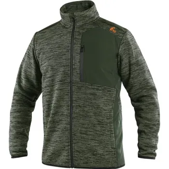 Pánská mikina CANIS Pánská mikina CXS 4ENVI HAMPTON, khaki, Barva khaki, Velikost XL