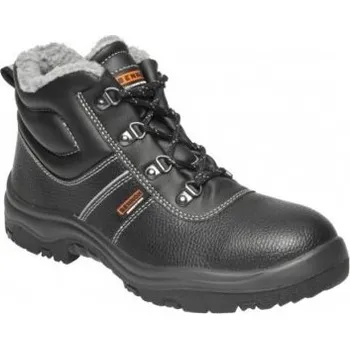Pracovní obuv BENNON Zimní kotníková obuv s ocelovou špicí BASIC WINTER HIGH S3, Velikost 37