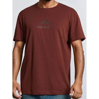 Oblečení a móda Sinsay - Bavlněné oversize tričko s potiskem - karmínová - 845GP-92X - 845GP-92X-XL