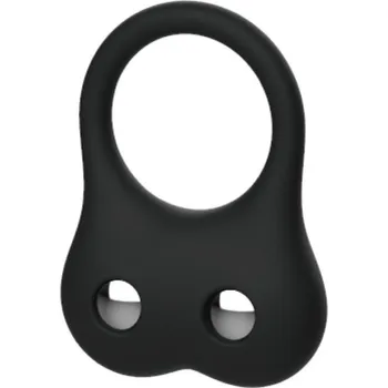 BASIC X Thorn erekční kroužek se závažím černý